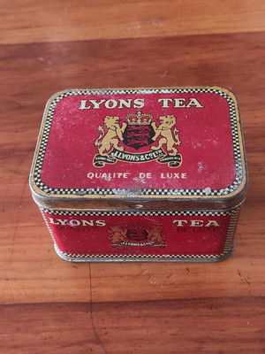 Κουτί Lyons tea μεταχειρισμένο, παλιό από τη δεκαετία 1930