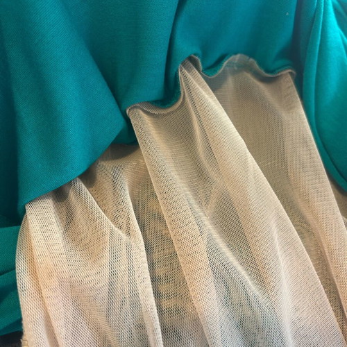 Erotokritos midi dress with inner lining, new, size No1, 100% rayon