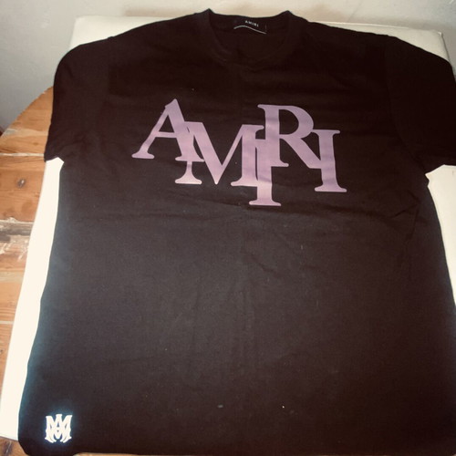 Amiri T-Shirt black, Large, like new