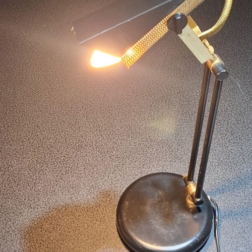 Vintage Sölken Leuchten table lamp used, mid-century modern design