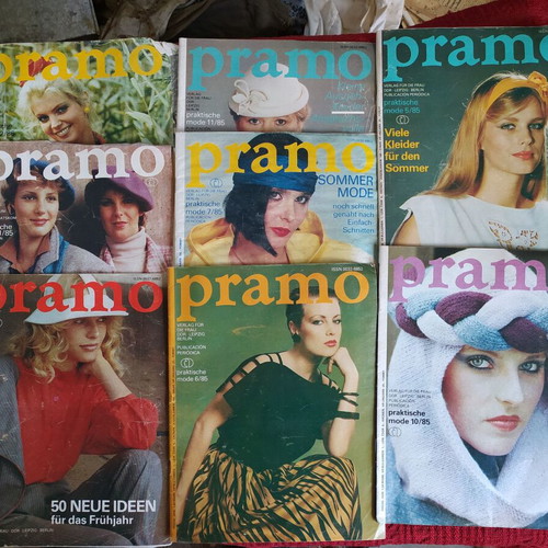 Pramo magazines like new, set of 18 issues