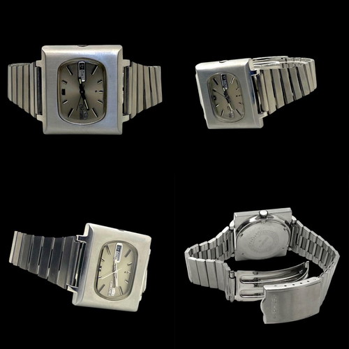 Seiko 5 automatic vintage 1970 σαν καινούργιο, ανδρικό ρολόι γκρι