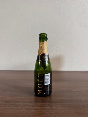 Mini Moet Chandon empty collectible used