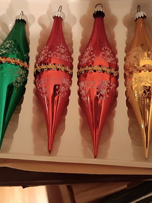 Vintage Christmas balls like new, set of 6