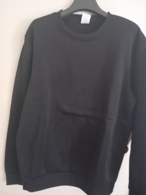 Black long sleeve blouse Medium new polyester