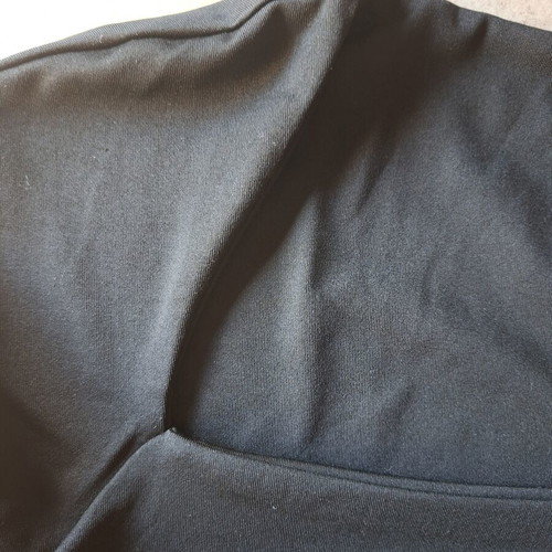 Shein crop top with square neckline, like new, size S black