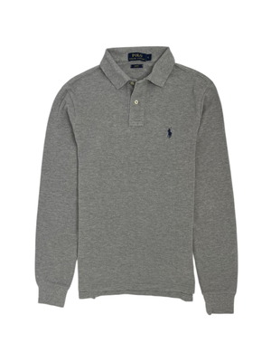 Ralph Lauren men's thin polo shirt gray, like new, size S