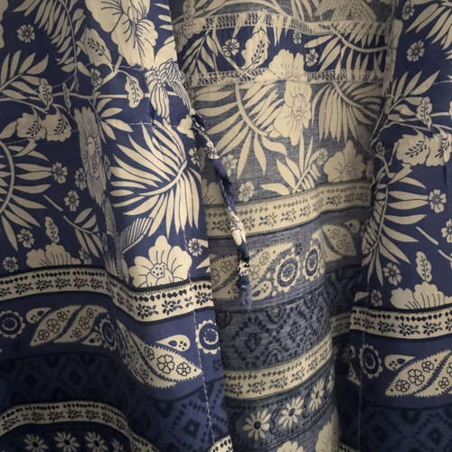 Women's summer kimono with floral pattern like new