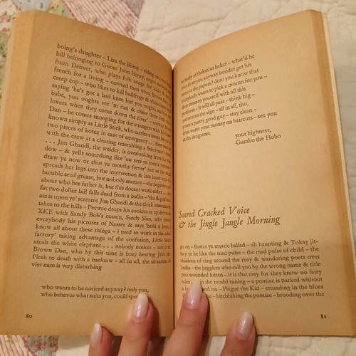 Bob Dylan Tarantula book like new, collectible with handwritten note