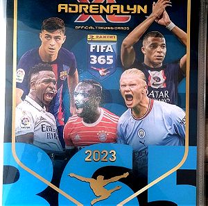 ΑΛΜΠΟΥΜ ΚΑΡΤΩΝ FIFA 365 2023 ADRENALYN PANINI ( 152 Κάρτες)