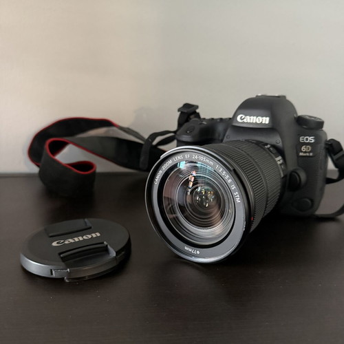 Canon EOS 6D Mark II camera with EF 24-105mm f/3.5-5.6 IS STM lens