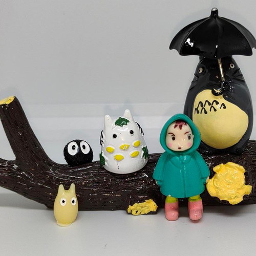 My Neighbor Totoro collectible figures set like new