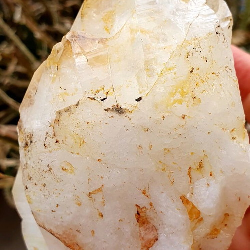 Clear Quartz Crystal Penteli Attica 12.8cm like new