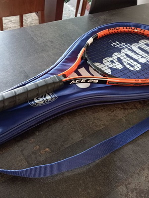 PRO TOUCH ACE 25 JR παιδική ρακέτα τένις με θήκη Wilson Roland Garros