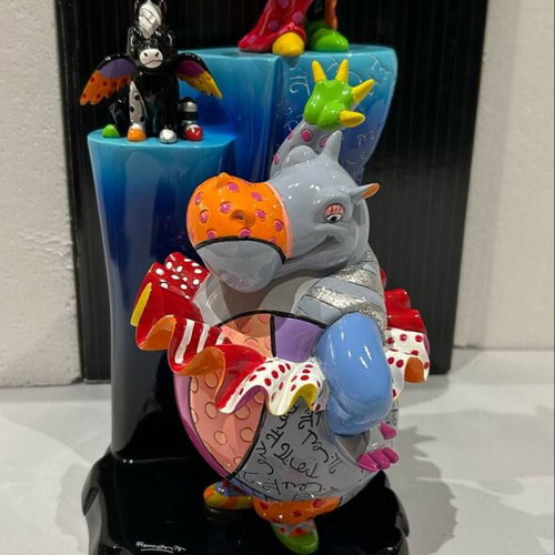 Disney Showcase Collection Britto Fantasia 75th Anniversary Enesco statue like new