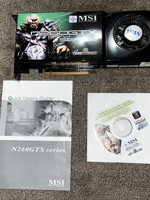 MSI GeForce GTX260 graphics card