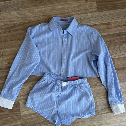 Edited summer matching set new condition, blue