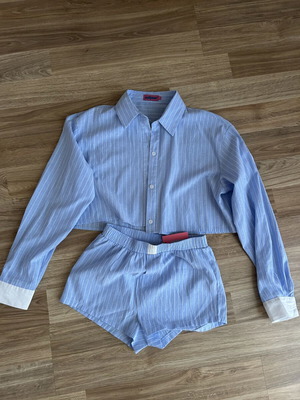 Edited summer matching set new condition, blue