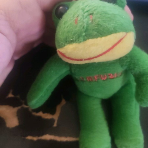 Kellytoy Frog Comfuzlo used, green