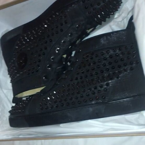 Christian Louboutin Louis Orlato flat spikes sneakers like new, size 45.5