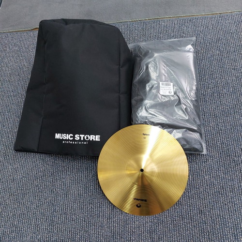 Behringer B112D Speaker Cases new with 14" Crash Turkey cymbal gift
