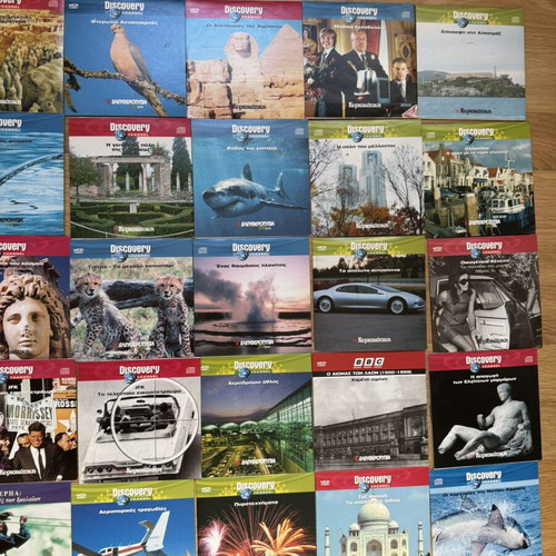 Documentary DVD collection like new, 120+ Discovery Channel and BBC