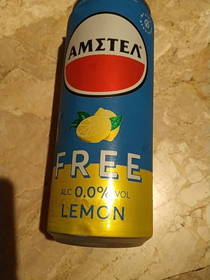 Amstel Free Lemon μπύρα καινούργια