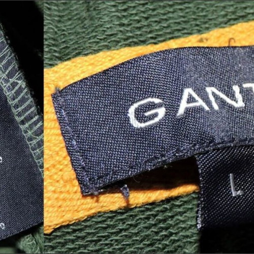 Gant men's hoodie dark green size L like new