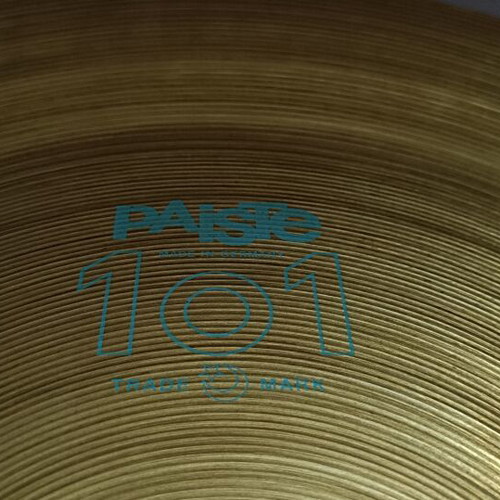 Paiste 101 Brass 16" China Cymbal with Boom Stand like new