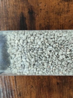 Decorative gravel light gray color 750gr new