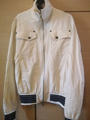 Men's summer jacket like new, white
