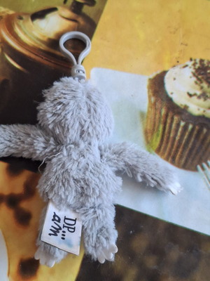 Plush keychain monster used