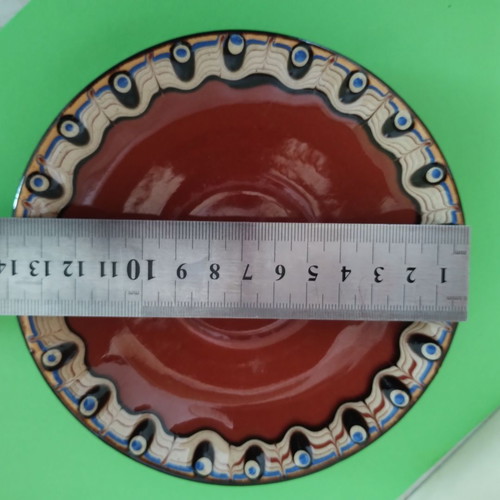 Troyan Ceramics Service Parts like new with traditional decor