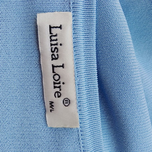 Luisa Loire women's light blue cardigan, size M/L