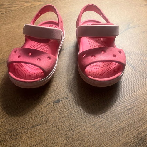 Πέδιλα Crocs παιδικά ροζ φούξια Νο 5 σαν καινούργια