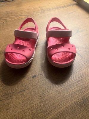 Πέδιλα Crocs παιδικά ροζ φούξια Νο 5 σαν καινούργια