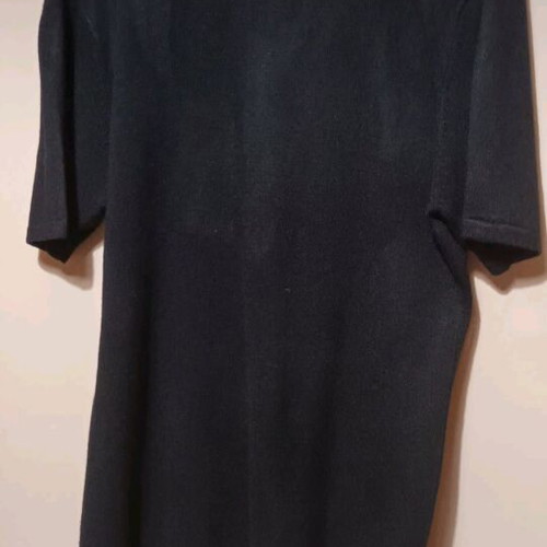 Long-sleeve cardigan and short-sleeve blouse used, size L
