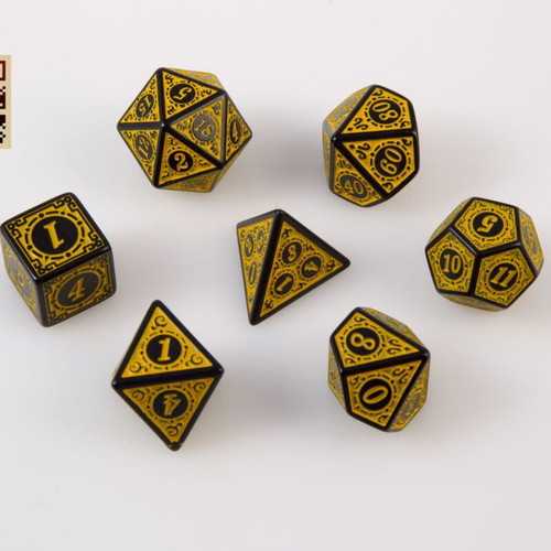 Dice set for Dungeons & Dragons with pouch new