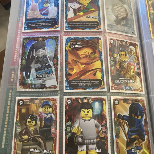 Lego Ninjago άλμπουμ trading card game σειρά 2, 26 κάρτες