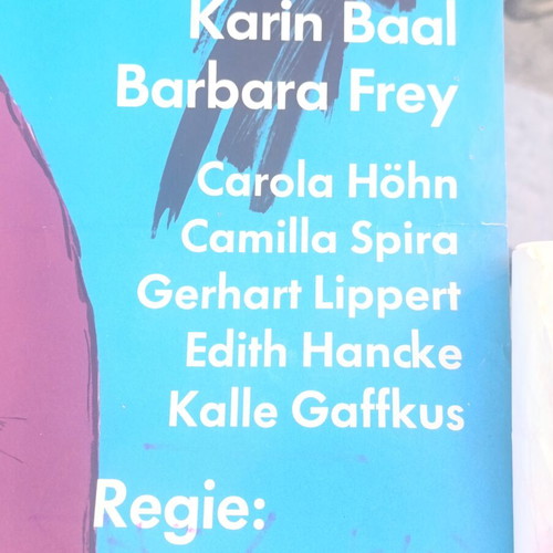 Vertauschtes Leben Movie Poster used, authentic 1961 lithograph