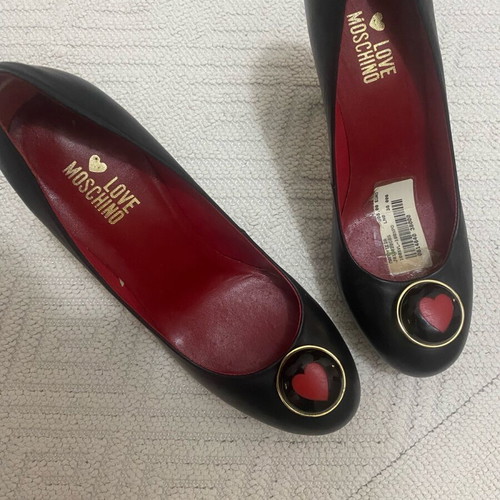 Moschino shoes used, size 38, black
