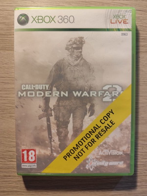 Call of Duty Modern Warfare 2 Xbox 360 promotional copy like new