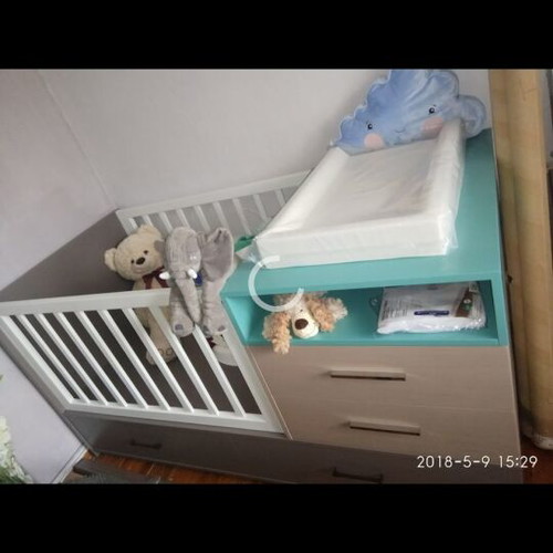 Baby and Children's Bed used with mattress and storage drawers