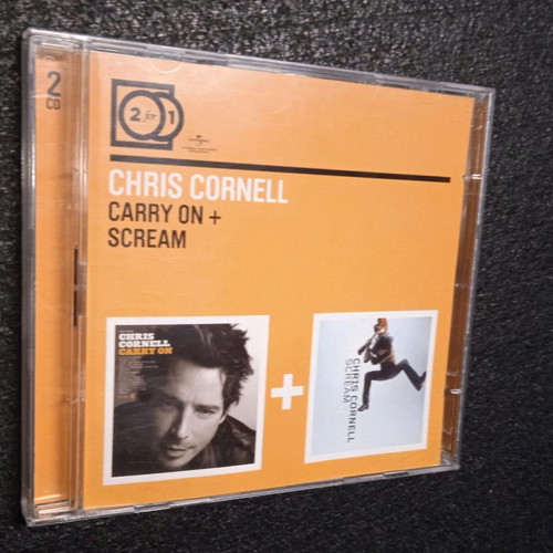 Chris Cornell CD used, special edition Carry On & Scream