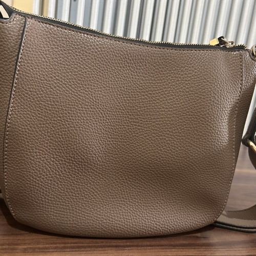 KEM crossbody bag, taupe beige