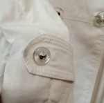 Marasil coat size 8 in perfect condition, white