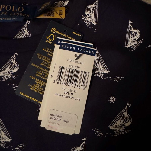 Ralph Lauren shirt medium like new, blue
