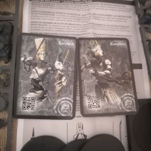 Conquest Miniatures Old Dominion Karyatids set like new