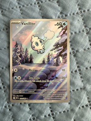 Vanillite Pokemon card 111/086 White Flare