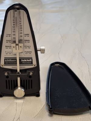Wittner Taktell Piccolo 836 μηχανικός μετρονόμος σε μαύρο